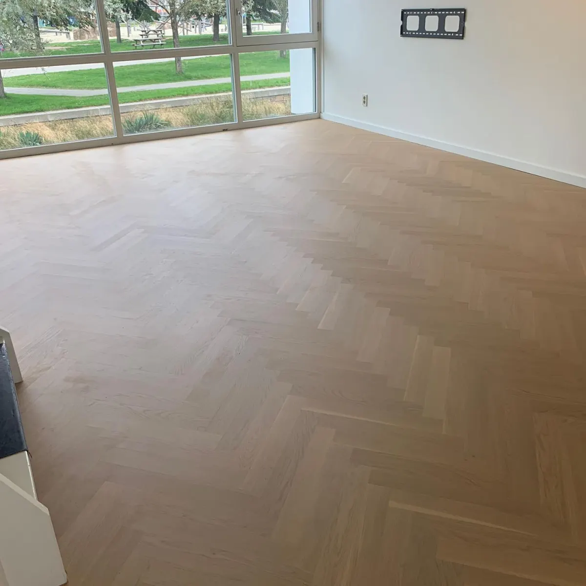 Brede eiken planken